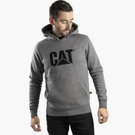 Cat Trademark Hooded Sweatshirt Heather