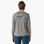 Patagonia Long-Sleeved Capilene Cool Daily Graphic Shirt Waters M