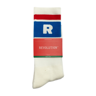 Revolution - Jaquard Crew Sock S6