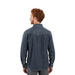 Carhartt - Montana Relaxed Fit Midweight Denim Long Sleeve Snap Front Shirt S6