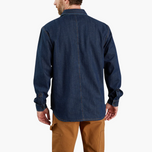 Carhartt Relaxed Fit Denim Fleece Lined Snap-Front Shirt Jacket M