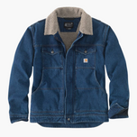 Carhartt Relaxed Fit Denim Sherpa-Lined Jacket M