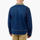 Carhartt Relaxed Fit Denim Sherpa-Lined Jacket M